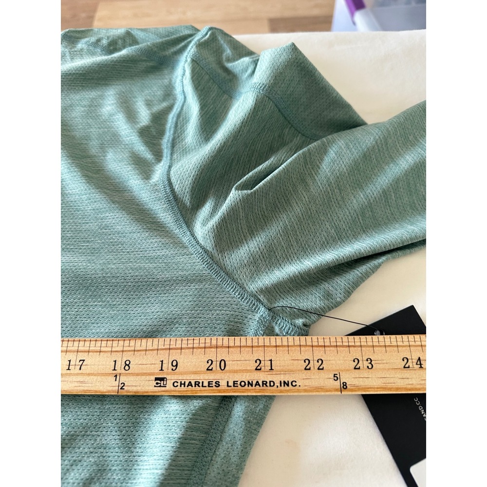 Ten Thousand Versatile Long Sleeve Shirt Mens Large Green Training Workout - Picture 10 of 10